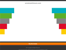 Tablet Screenshot of annehutchinson.com